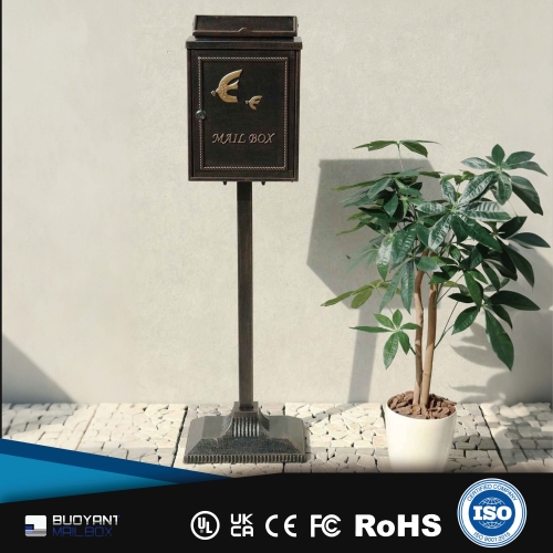 30 - Year Factory: Custom Pedestal Mailboxes with Locks