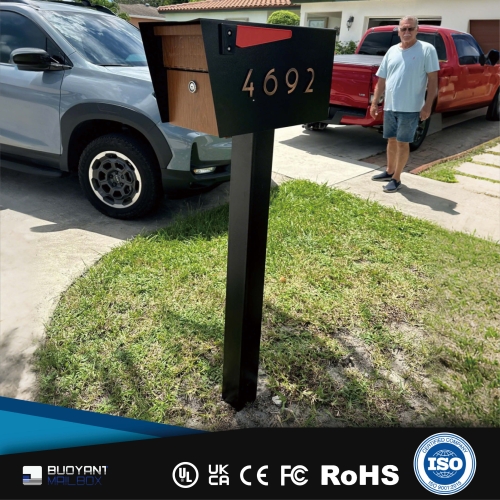 30 - Year Factory: Custom Column Mailbox