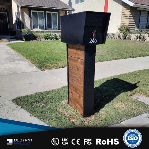 30 - Year Factory: Custom Free - Standing Mailboxes with Locks