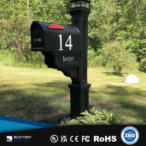 30 - Year Factory: Custom Mailboxes with House Numbers