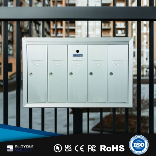 30-Year Manufacturing Expertise-Creates Durable 5-Unit Mailboxes