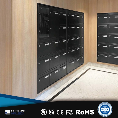 30-Year Manufacturing Expertise-Crafted Recessed Apartment Mailboxes