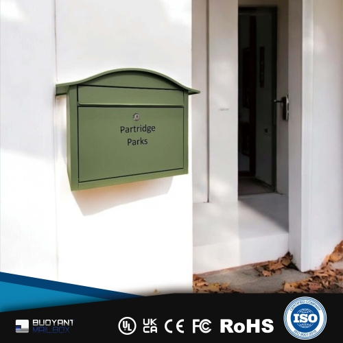 Heavy - Duty Wall - Hung Mailbox for Property Security