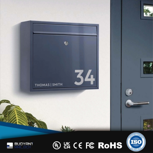 Wall - Mounted Letter Box for Irish Rura