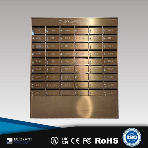 Customizable Gold-Finish Freestanding Ce