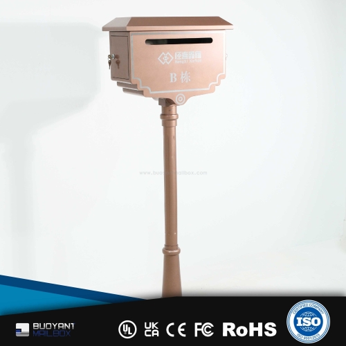 Outdoor Freestanding Residential Mailbox