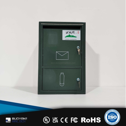 Recessed Wall-Mounted Large-Capacity Mailbox (Milk Box), Secure & Anti-Theft, Bulk Customizable 