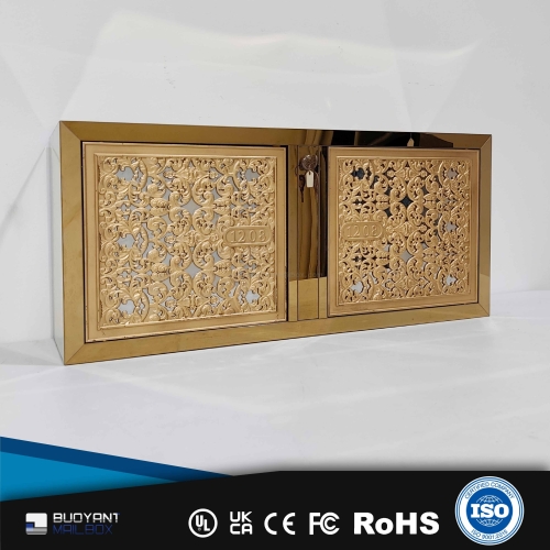 High-End Residential Wall-Mounted Mailbo